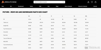 lyžařské kalhoty PICTURE ORGANIC FRIENDS LINE, model UNDER - 11