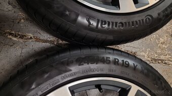 Alu Audi A6: C8, 19'alu disky,originál,letní pneu - 11