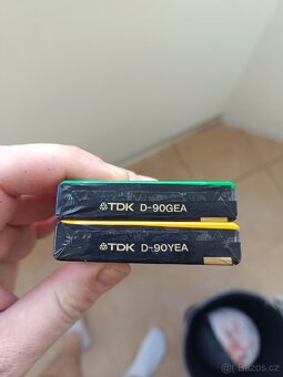 Prodám 3 ks audiokazet zn. TDK + Sony - 11