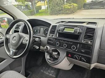 VW Transporter 2.0 TDI 103kW,4x4,Tažné,2014,9.Míst,Klima. - 11