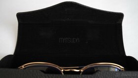 Matsuda M3093 Pantos Sunglasses - Brushed Gold Navy - 11