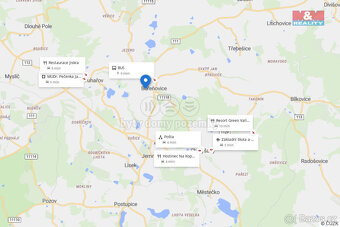 Prodej pozemku k bydlení, 1273 m², Struhařov - Bořeňovice - 11