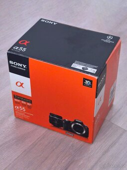 Zrcadlovka velký set – Sony A55 +2objektivy +Metz +batoh - 11