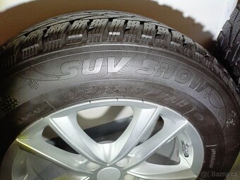 Alu kola 17" 5x114 R17 ET45 se zimní pneu 225/65 R17 - 11