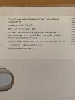 Apple iMAC 21.5 Model A1311. Funkční, bez HDD - 11