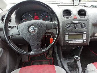 VW CADDY LIFE, 1,9 TDi, 77kW, rodinné auto - 11