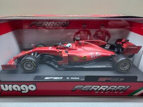8x F1 FERRARI LECLERC VETTEL SAINZ RAIKKONEN BURAGO 1:18 - 11