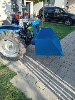 Transportný box hydraulicky sklápateľný za malotraktor - 11