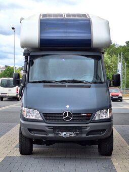 MERCEDES SPRINTER 316 4X4 2,7TD valník + bytná nástavba - 11