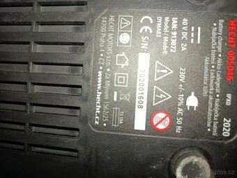 AKU HECHT sekačka + vyžínač + baterie + nabíječka - 11