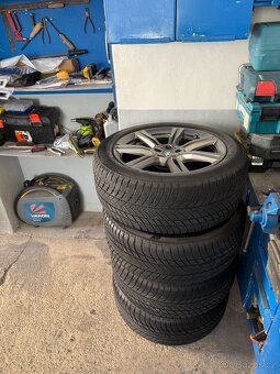 ALU ORG. BMW 4KS +ZIMNÍ PNEU BRIDGESTONE  ROZMĚRY 275/45R20 - 11