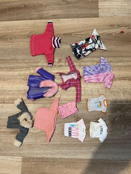 Dreveny dum pro panenky Barbie bohatá výbava, osvětlení - 11