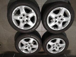 Opel Astra, Zafira, Vectra disky 16 + letní 205/55/16. - 11