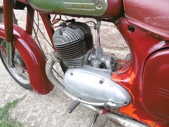 jawa 350 kývačka motocykl - 11