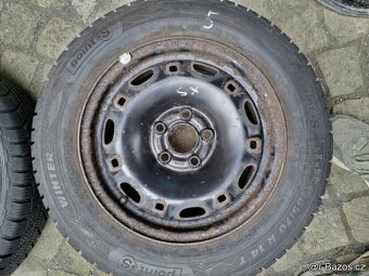 zimni komplet fabia ibiza 5x100 +165/70/14 zima - 11