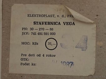 Vega - Retro stavebnice - 1987 ČSSR - 11