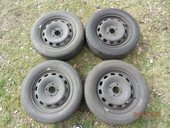 4x Obutá letní sada kol na FORD FUSION BARUM 195/60 R15 - 11