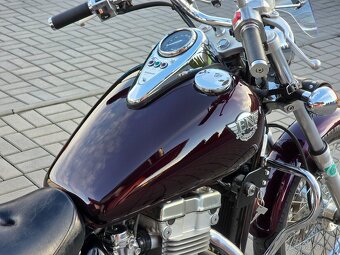 Kawasaki EN 500, padací rám, brašny, plexi, opěrka - 11