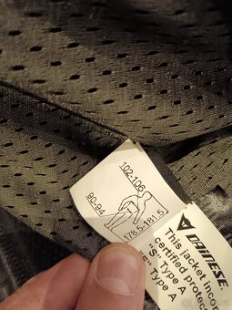 Dainese Avro-Pánská kožená moto kombinéza, dvoudílná - 11