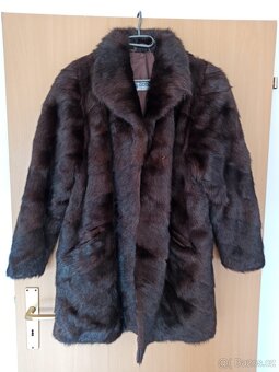 Norkový kožich KARA, vel 40/42 - 11