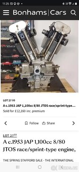 Motor JAP 1000 ohv racing - 11