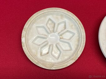 pivní půllitr starý porcelánový podtácek pod pivo láhev - 11