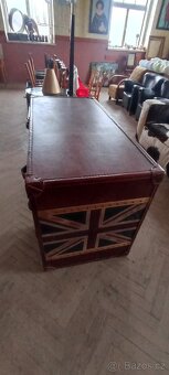 Psací stůl do prostoru kožený top model - 11