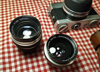 Werra 3 + Tessar 2.8/50, Flektogon 2.8/35, Cardinar 4/100 - 11
