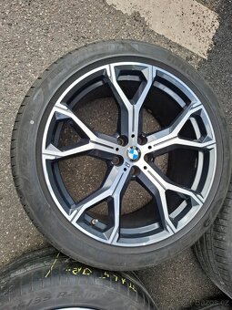 Originál letní sada 21" BMW G05, X5, X6 style 741M - TOP - 11
