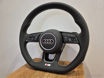 AUDI ŠPORTOVÝ VOLANT CELO-PERFOROVANÝ - 11
