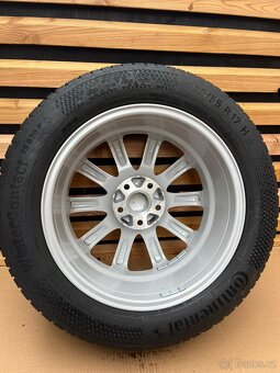 Alu kola Platin s pneu Continental 225/55 r17 5x112❄️ - 11