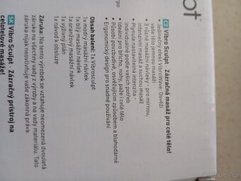 Masážní přístroj Vibrosculpt na ruce, nohy, hýždě - 11