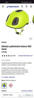 Dětská přilba / helma BTWIN Decathlon - 11