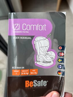 Autosedačka BeSafe 9-18kg - 11