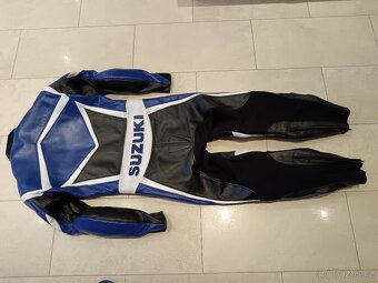 Suzuki-Pánská Dámská kožená moto kombinéza, jednodílná - 11