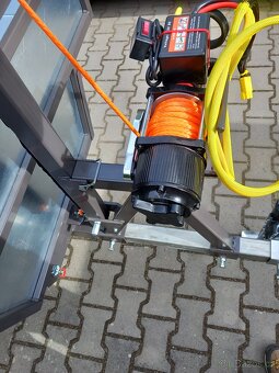Přívěs vozík za čtyřkolku atv . Homologace  spz - 11