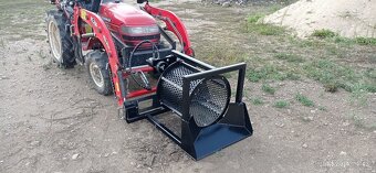 Kátrovací,prosévací lžíce lopata na malotraktor - 11