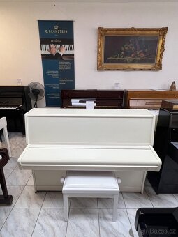 Bílé pianino Rosler po prvním majiteli, se zárukou REZERVACE - 11
