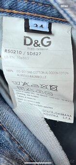 Pánské džíny D&G DOLCE&GABBANA vel. 34 - 11