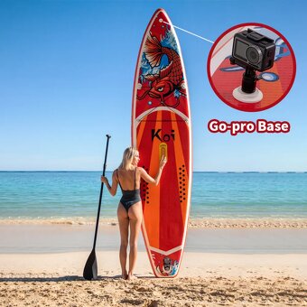 Surfboard Koi SUP PaddleBoard nafukovací 350x83x15cm FEATH-R - 11