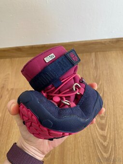 Zimní barefoot boty Affenzahn snowboot econyl snowy flamingo - 11