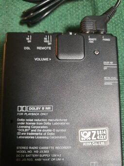 Walkman Aiwa HS-JX303 - 11
