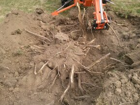 Traktorový zadní podkop BH - 7600, Podkop za traktor. Bagr. - 11