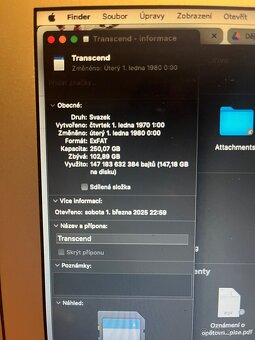 MacBook Air 13 2017, 8GB, 128+256GB, +myš - 11