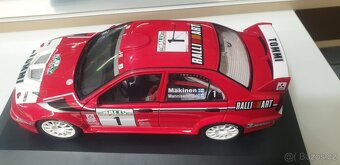 Mitsubishi Lancer evo VI 1:18 autoart rally rarita T.Makinen - 11