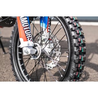 Pitbike Leramotors Thunder 125ccm, kola 17/14, červená - 11