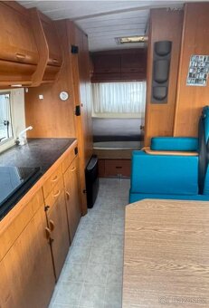 Fiat Ducato Hobby, Tažné , velká francouzská postel - 11