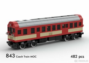 Lego vlaky - návody českých vozidel - 11