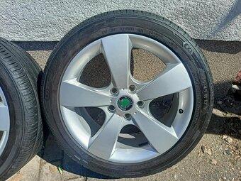 Alu kola original ŠKODA OCTAVIA II 225/45 R17 - 11