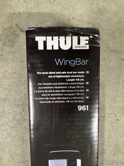 Příčníky Thule Wingbar 961 + Rapid system 753 - 11